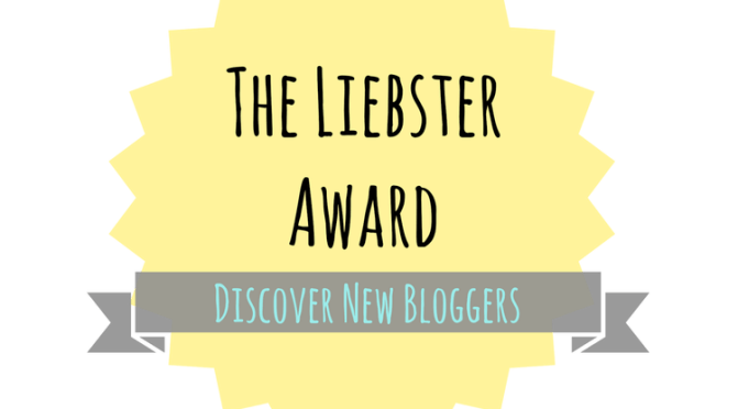 Winning the Liebster Award